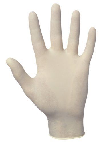 Sas safety 6594-20 value-touch powder free disposable latex 5 mil gloves, extra for sale