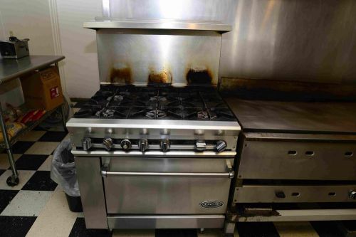Gas Stove with 6 burners