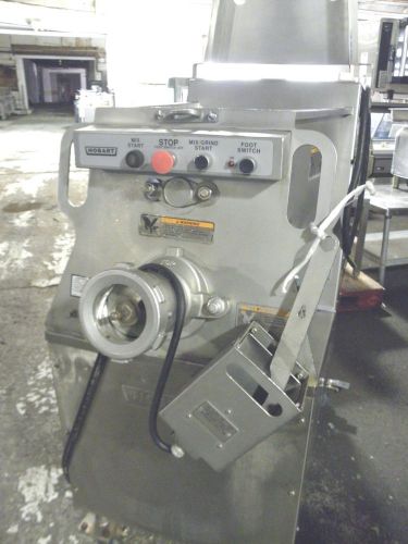 Hobart mg1532 ergonomic meat chopper beef pork mixer grinder 7.5 hp foot control for sale