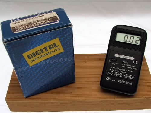 Lutron 822-A EMF Meter Electromagnetic Field Radiation Tester Wide Range Sensor