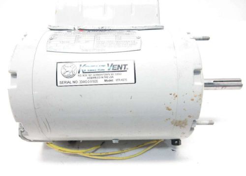 Krenz-vent a4p17nz106b 100031.01 1/2hp 208-230v 1750rpm 48y motor d514208 for sale