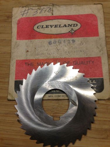 CLEVELAND STRAIGHT TOOTH MILLING CUTTER 3&#034;x3/32&#034;x1&#034; HSS NEW