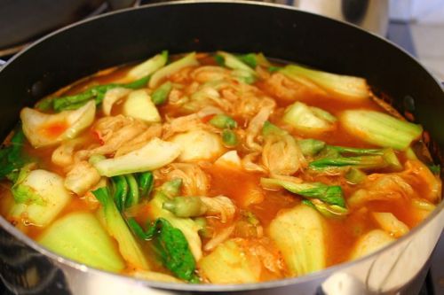 Sour Soup Fish Mixed Veggies DIY ThaiFood Eating Recipe Lunch Cooking Dining