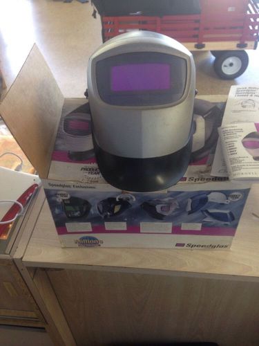 Speedglas 9000f 9000 f welding helmet - miller lincoln 3M professional pro used