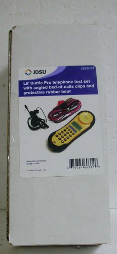 JDSU LB220-BT Lil Buttie Pro Telephone Test Set with Rubber Boot