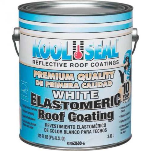 Roof coat premium white 1gl kool seal roofing kst063600-16 050926360016 for sale