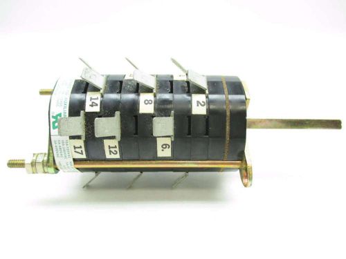 Electroswitch 102108lk series 102 rotary switch d514333 for sale