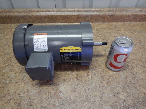 NEW Baldor Electric Motor 1.5 HP 230/460 Volts 3450 RPM 56J Frame 3 Ph 1.3 SF