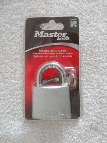 New master lock solid body metal padlock 750espd for sale