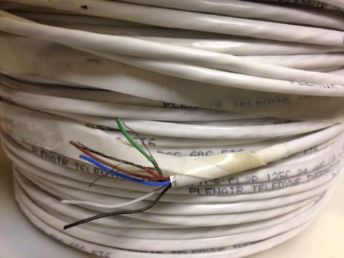 24ga/ 6-conductor shielded plenum-rated computer cable - 425 feet for sale