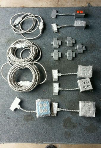 Lithonia Lighting Wiring System and Parts 17 pieces