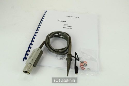 Tektronix tek p6205 750 mhz active fet oscilloscope probe for sale