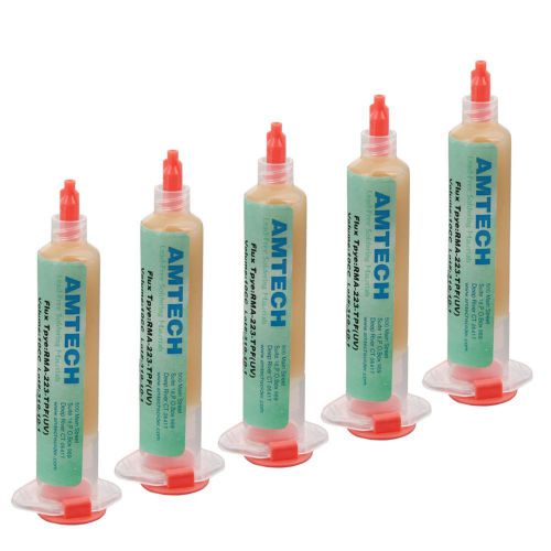 5pc 10cc rma-223-uv bga pcb smt ic reballing soldering paste flux grease for htc for sale