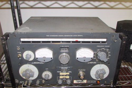 General radio 1003 67khz to 80 mhz standard signal generator for sale