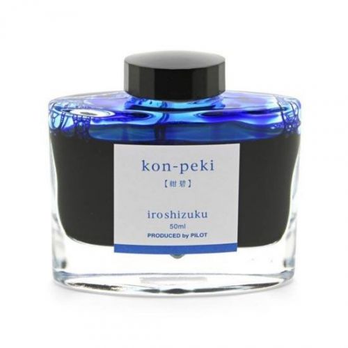 Ink / pilot bottled ink 50ml iroshizuku ink-50-ko blue color japan brand-new for sale