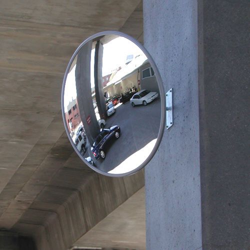 #1 Industrial Rated 12&#034; Acrylic Indoor/Outdoor Safety &amp; Security Convex Mirror