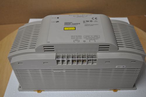 OMRON S82K-24024 POWER SUPPLY, 240vAC INPUT, 24vDC OUTPUT