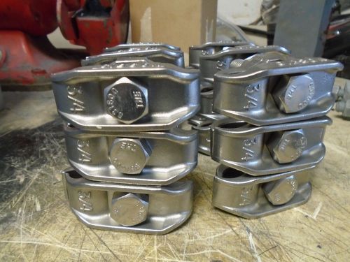 20 gibson stainless steel 3/4 inch  beam clamps for sale
