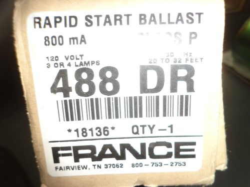 France 448 dr 4 fluorescent outdoor lamp ballast 6&#039; to 16&#039; sign light for sale