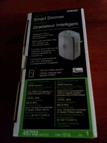 Jasco 45702 Plug In Smart Dimmer