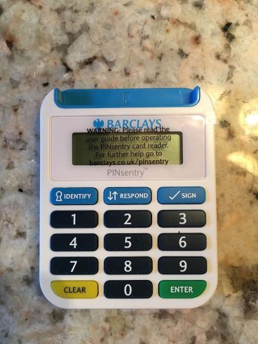 Barclays Bank pin sentry device