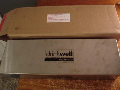 Drinkwell Multibrand Stainless Steel Condiment Tray BRAND NEW