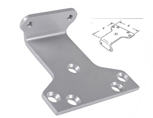 LCN 62PA - DOOR CLOSER PARALLEL ARM BRACKET, 689 aluminum For 4040, 4040xp, 1460