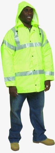 Mutual industries mutual 16370 high visibility polyester ansi class 3 winter for sale