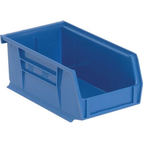 Edsal edsal pb8501b high density stackable plastic bin, 4&#034; width x 3&#034; height x for sale