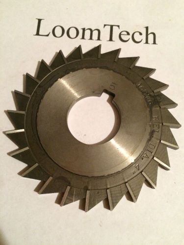 Used Side Tooth Milling Cutter 4 X .185 X 1-1/4bore