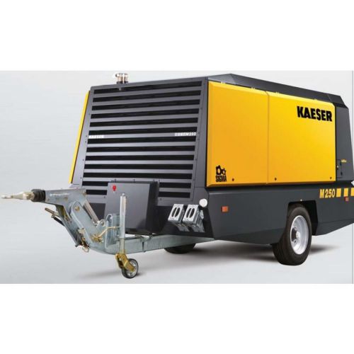 New kaeser m250 towable diesel air compressor tier iv final kaeser m250 for sale