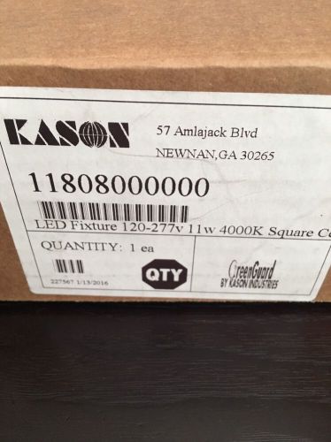 Kason 1808 Led Vaporproof  Light Fixture NSF Model 11808000000 NEW FREE SHIPPING