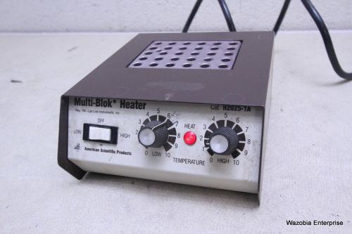 AMERICAN SCIENTIFIC PRODUCTS MULTI-BLOK  DRY BATH INCUBATOR HEATER CAT H2025-1A
