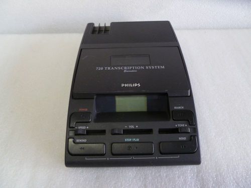 Philips LFH 0720/00 Mini Cassette Transcriber 720 Transcription System
