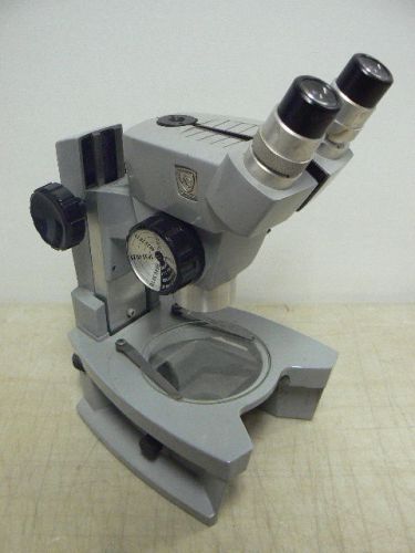 American Optical AO Spencer Cycloptic Stereo Microscope, 15X Cat 147 Eyepieces