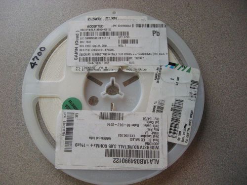 Reel of PCB Components MFG No: RC0603FR-073K65L Qty on Reel: 4700