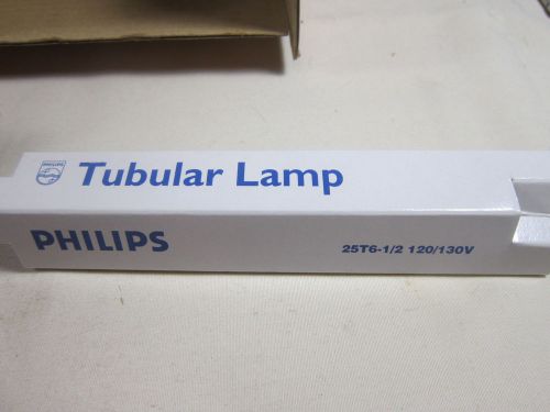 (8) Philips 25T6-1/2 120-130V Clear Exit Sign Lamp