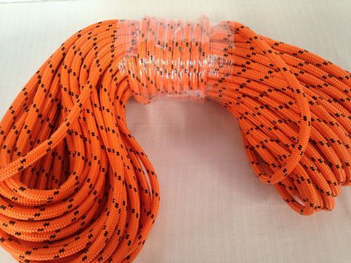 Blue ox rope - 1/2&#034; by 200&#039; arborist rigging rope, double braided polyester for sale