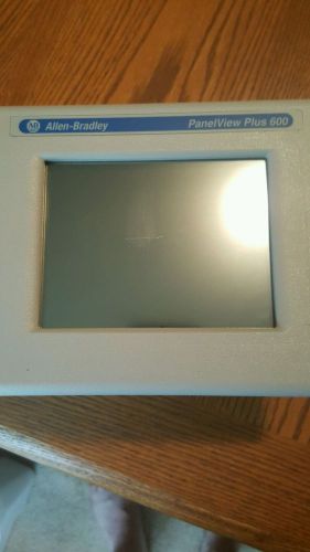 2013 Allen Bradley 2711P-T6C20A8 Ser A PanelView Plus 600 Color HMI Touchscreen