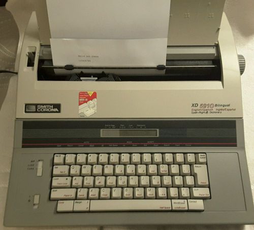 Smith Corona XD 5910 Bilingual