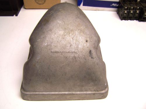 New crouse-hinds 3&#034; entrance head weather-cap .. screw-on type . xb-505 for sale