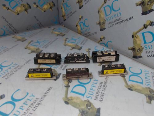 IOR 82-5022+ 9446, IRKL132-04 SCR34 &amp; OTHER MISC RECTIFIER MODULE LOT OF 6