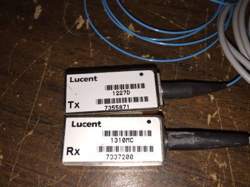Pair of Lucent ASTROTEC 1227D Transmitter &amp; 1310MC Receiver for SONET/SDH