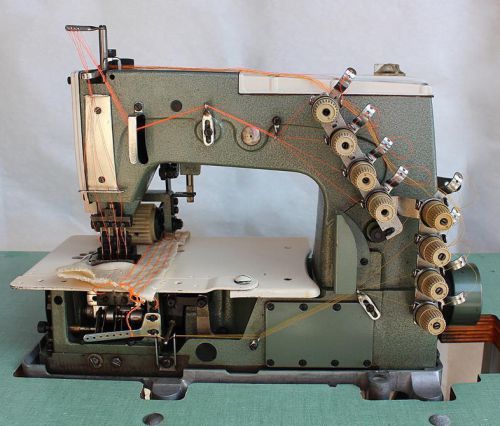KANSAI SPECIAL DFB-1404PMD Chainstitch 4-Needle Puller Industrial Sewing Machine