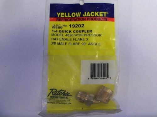 Yellow Jacket 19202 Quick Coupler 90°