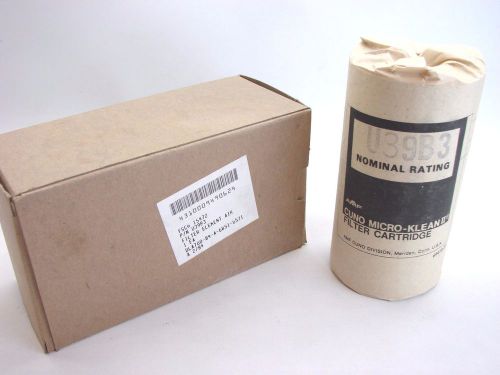 Cuno micro-klean ii u39b3 filter cartridge 5-micron  military surplus boxed for sale