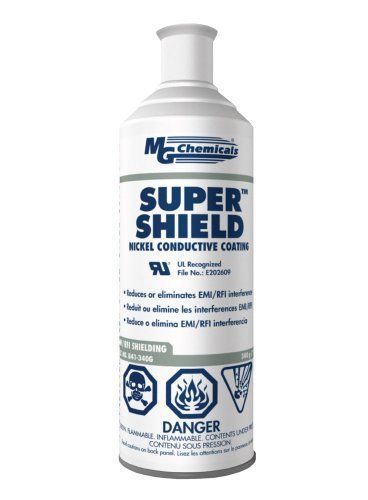 Mg chemicals 841 super shield nickel conductive coating, 340g (12 oz) for sale