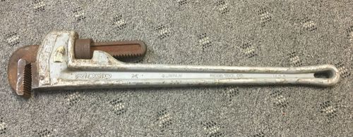 Ridgid 24&#034; Aluminum Handle Straight Pipe Wrench