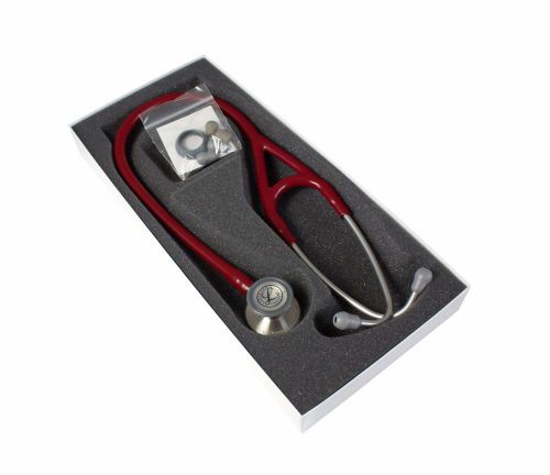 3M™ Littmann® Cardiology III™ Stethoscope, Burgundy Tube, 27 inch, 3129 NEW