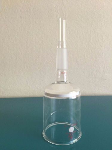 Lab Glass Filtering Buchner funnel 250ml 24/40 joint 4# new